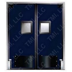 Swinging Kitchen Doors Commercial Kitchen Doors   Curtron Products Swinging Kitchen Doors 